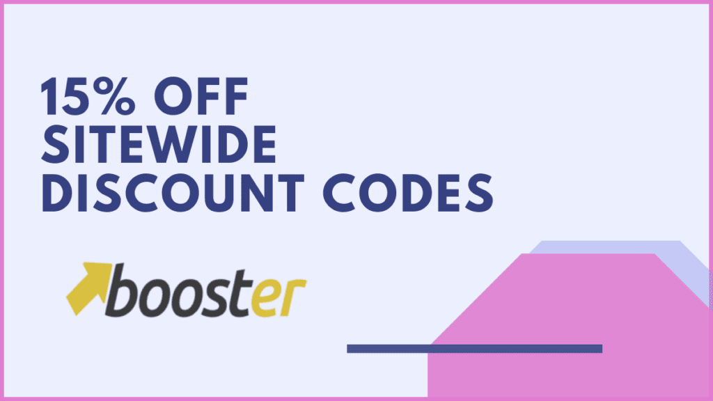 Booster theme Coupon Code