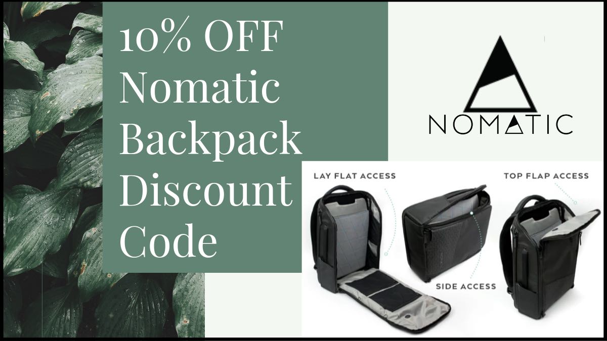 Working Nomatic Coupon Codes for The Best Functional Backpack