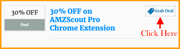 amzscout pro chrome extension  coupon