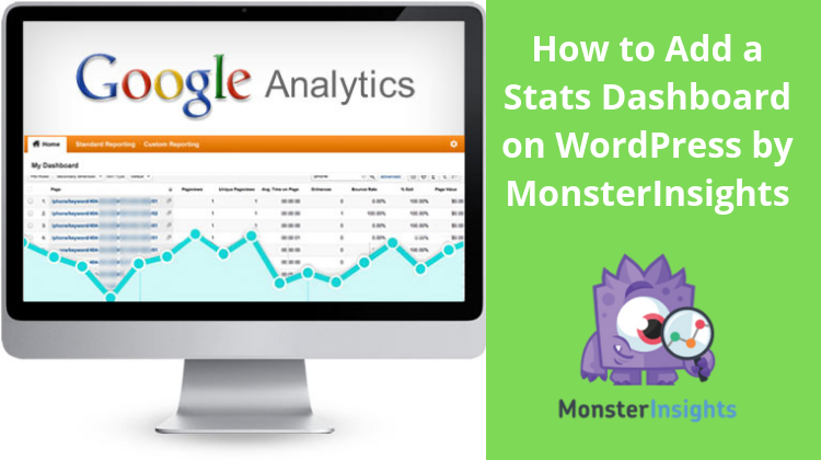 How To Add Stats Dashboard In WordPress Using MonsterInsights?