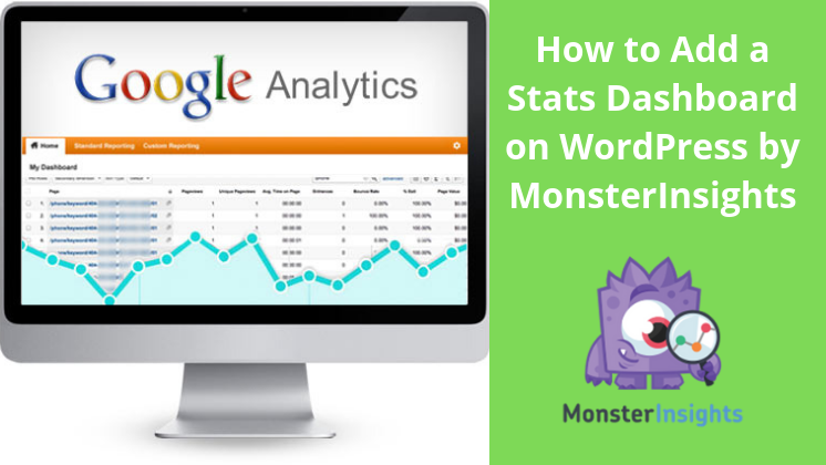 Add Stats Dashboard In WordPress Using MonsterInsights Plugin