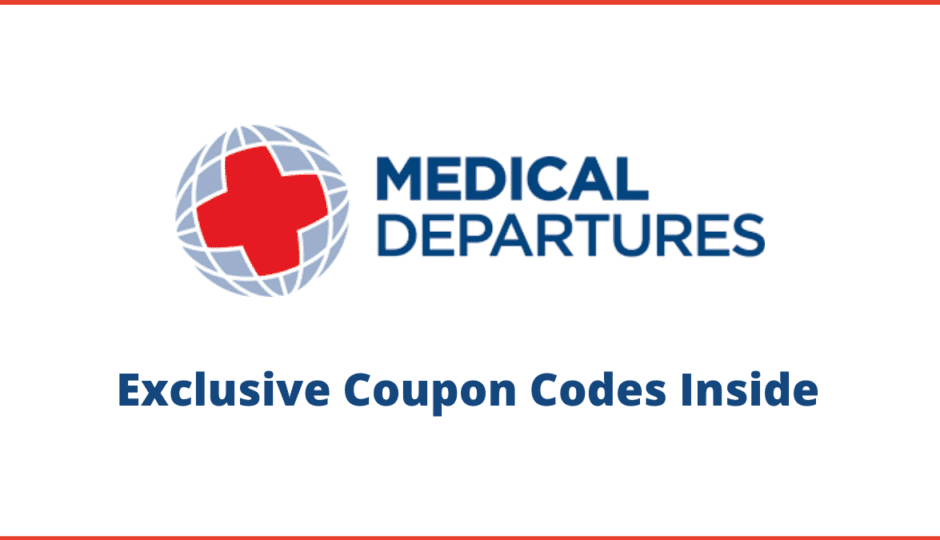 medical departures coupon codes