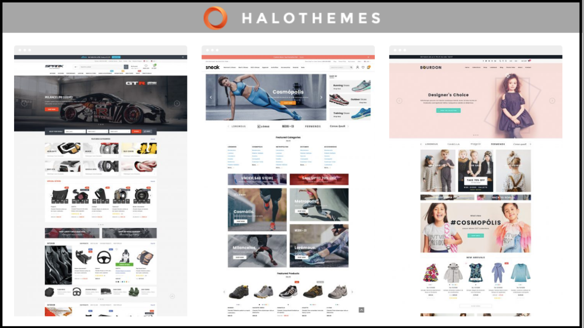 best shopify theme - halo themes