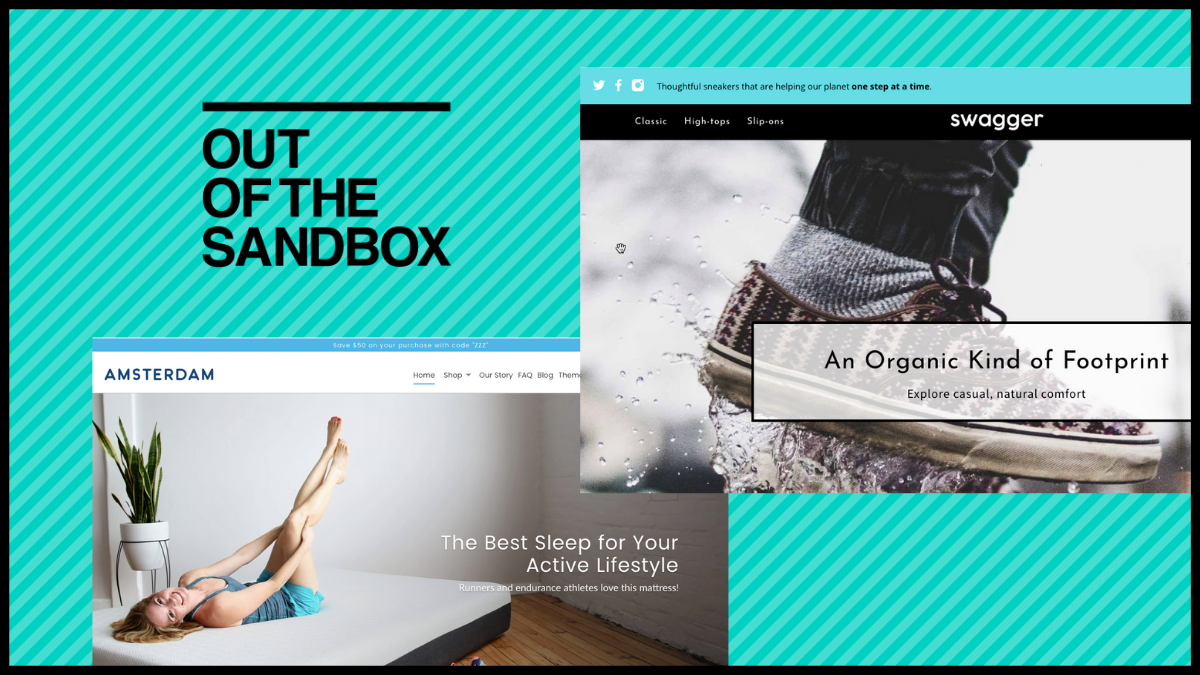 best shopify theme - out of the sandbox theme