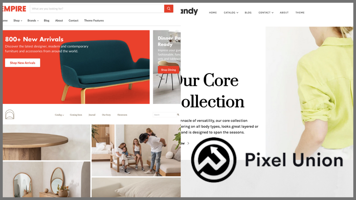 best shopify theme - pixel union