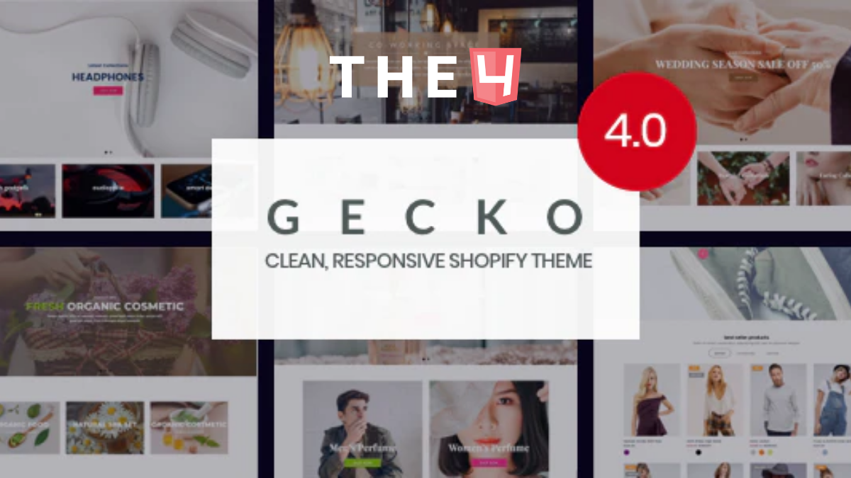 best shopify theme - the 4 - gecko