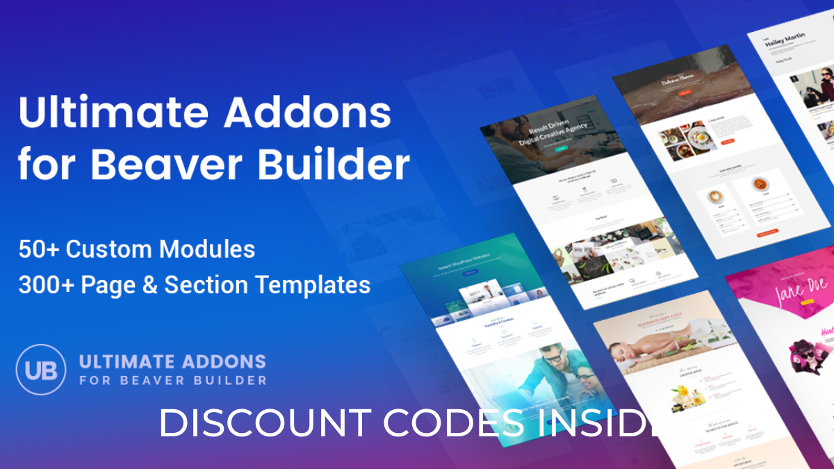 30% OFF Ultimate Addons for Beaver Builder Discount Codes