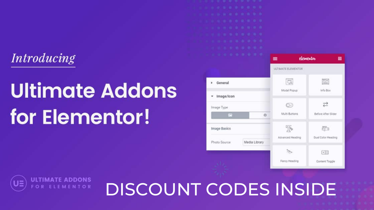 30% OFF Ultimate Addons for Elementor Discount Code