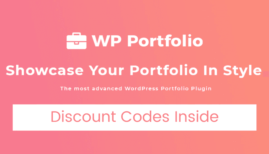 wp portfolio discount code