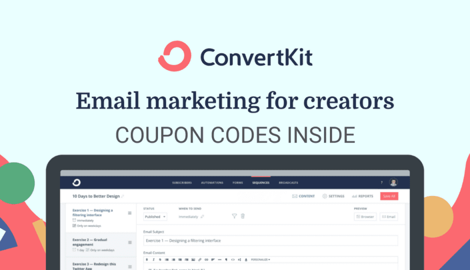 convertkit coupon code