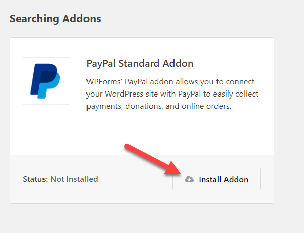 Install paypal on wordpress | wpforms