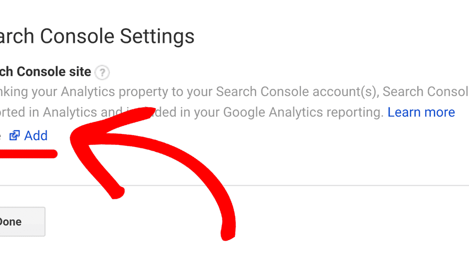 add google search console to wordpress site