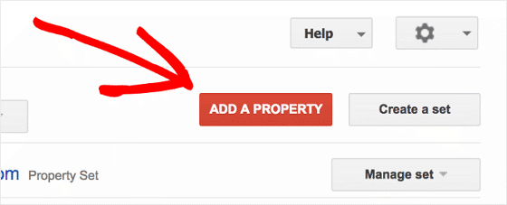 add property to search console