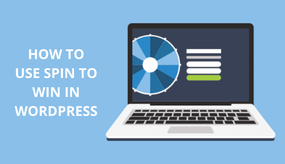 how to use spin to win in wordpress