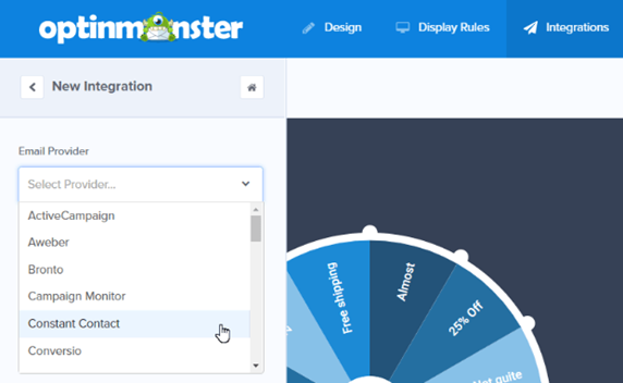 optinmonster integrations