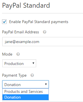 paypal payment set up | wp forms