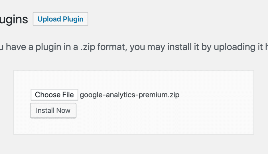 install a plugin on wordpress