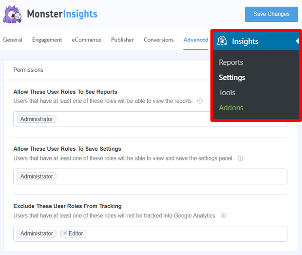 how to see google analytics report in monsterinsights