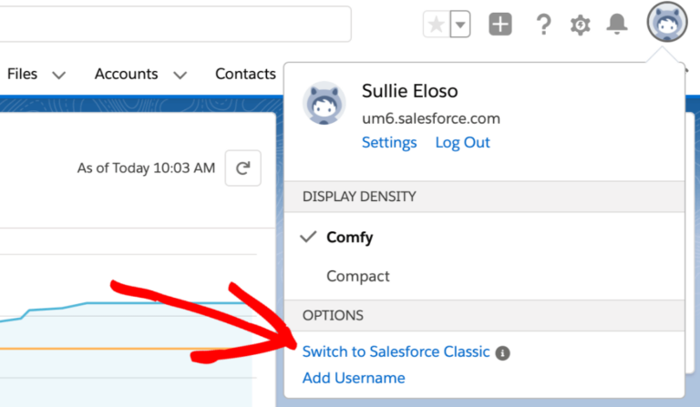 salesforce classic integration in wordpress