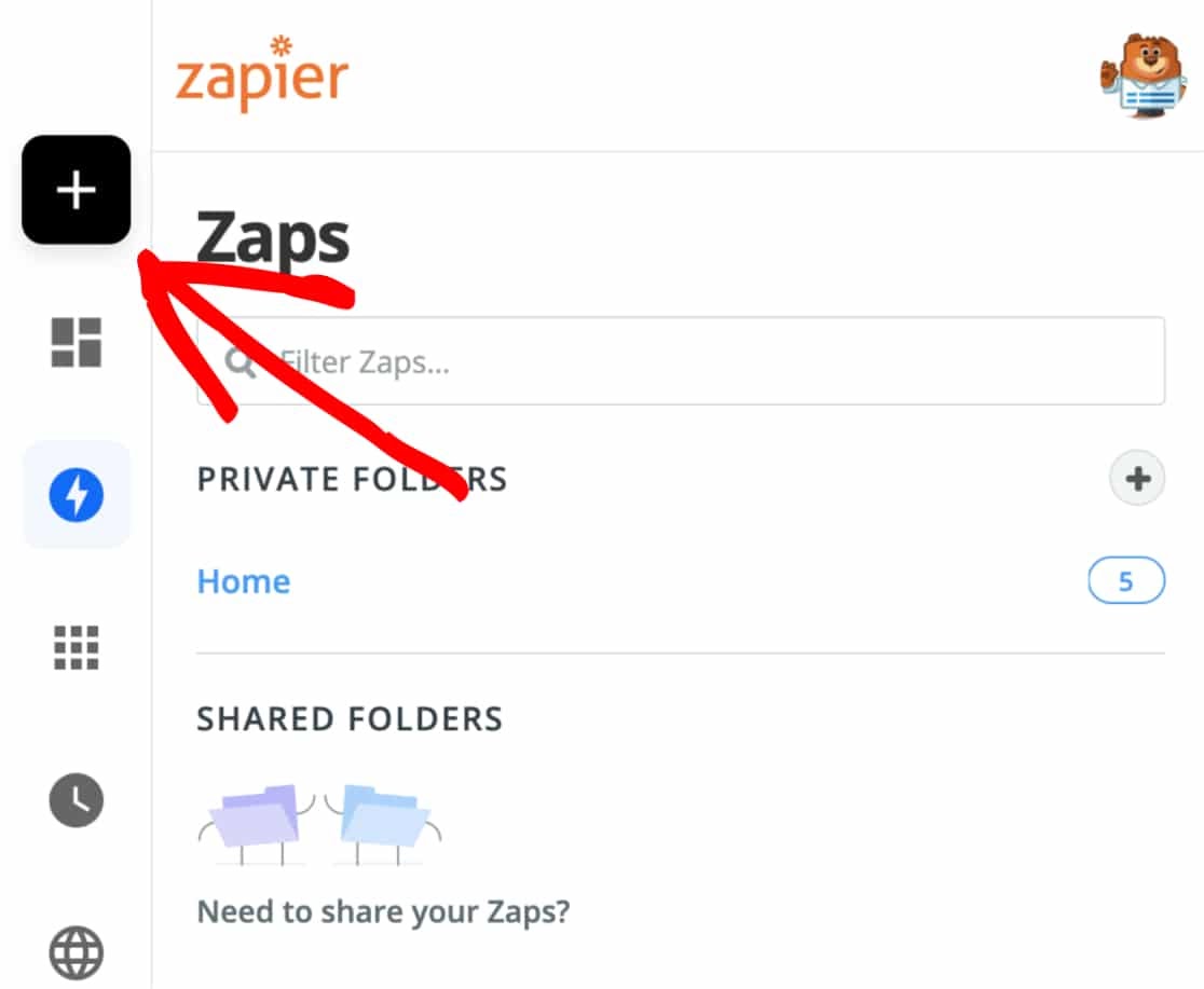how to create a zap with zapier intergation on wpworms