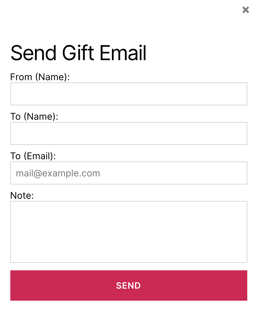 how to send gift email from memberpress