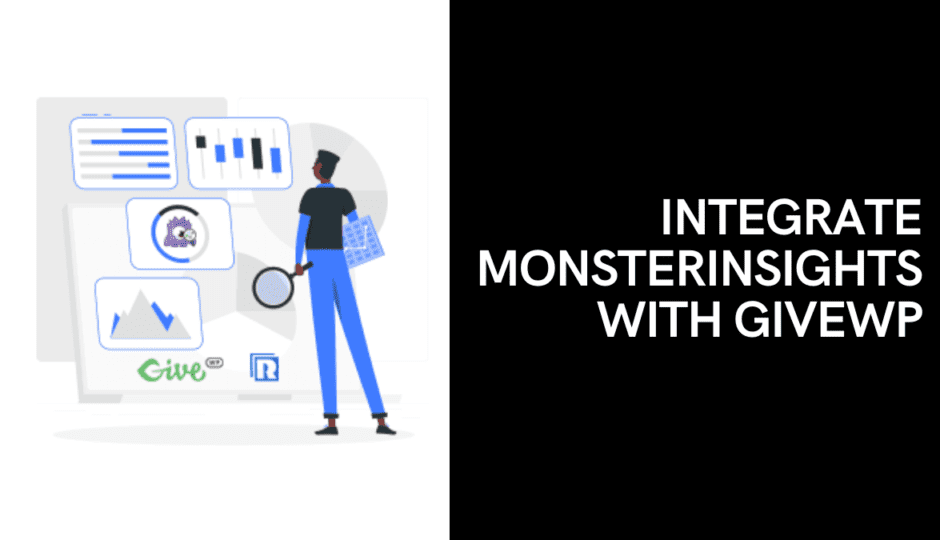 integrate monsterInsights with givewp