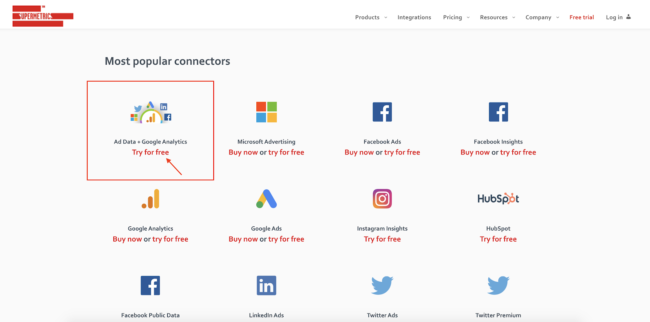 supermetrics data studio integration download