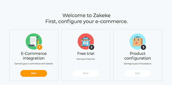 configure ecommerce website with zakeke