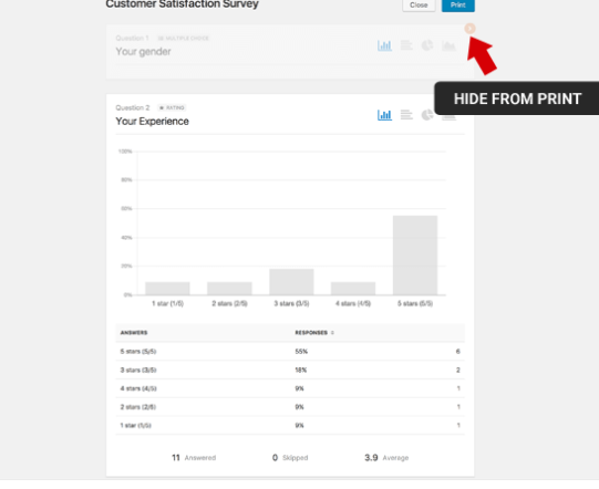 wpforms new polls and survey plugin offers customizable print styles