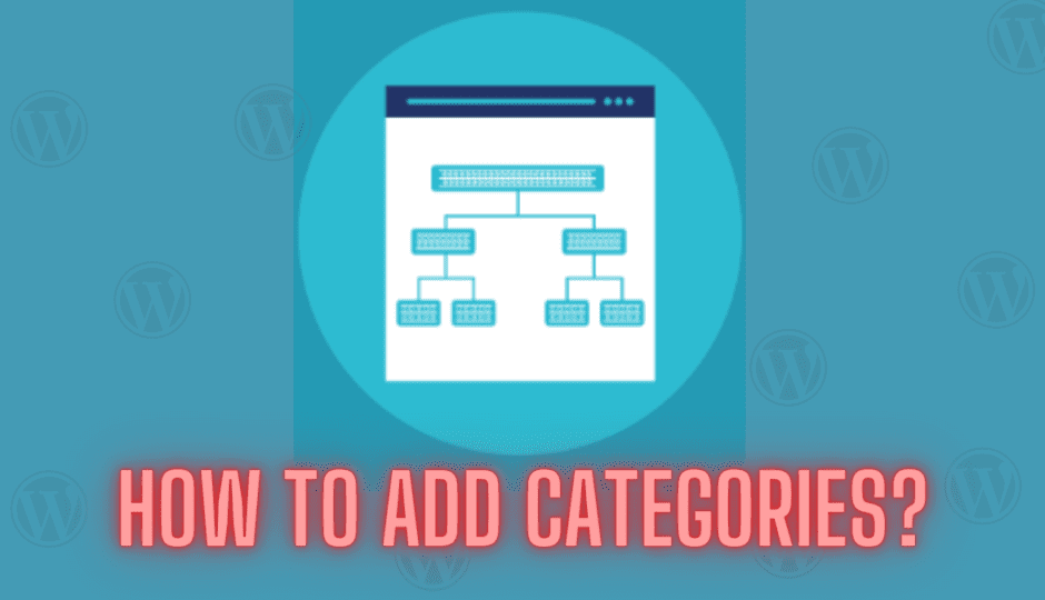 how to add categories and subcategories