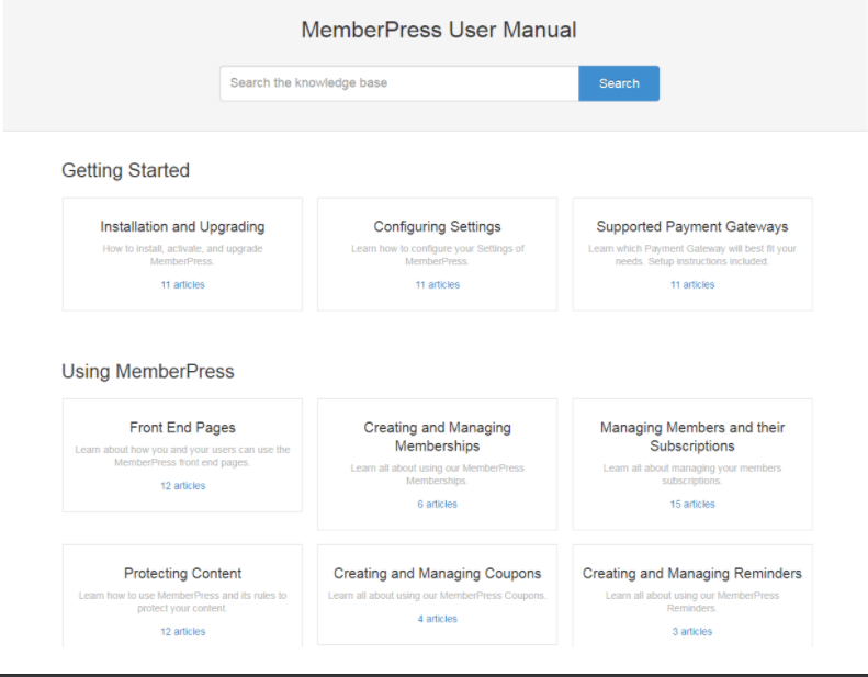 memberpress knowledge base