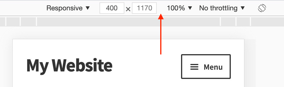 test responsiveness of Mobile Version Of WordPress Sites From Desktop