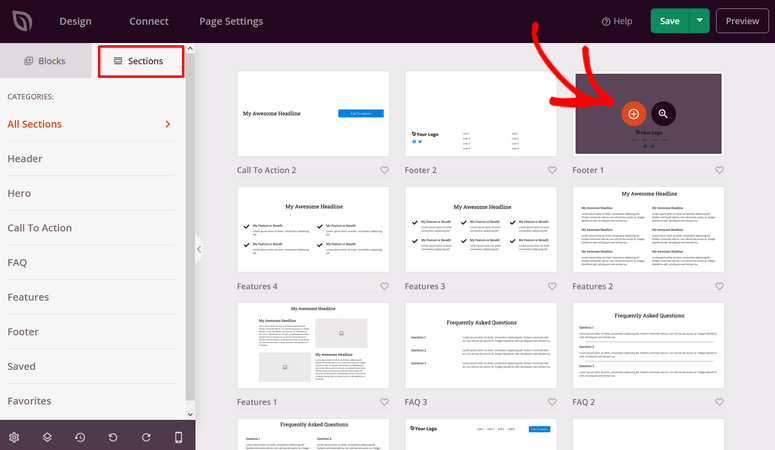 add sections to wordpress login page from seedprod