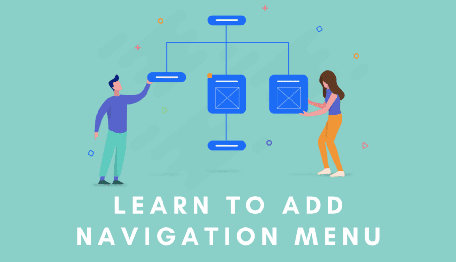 how to add a navigation menu