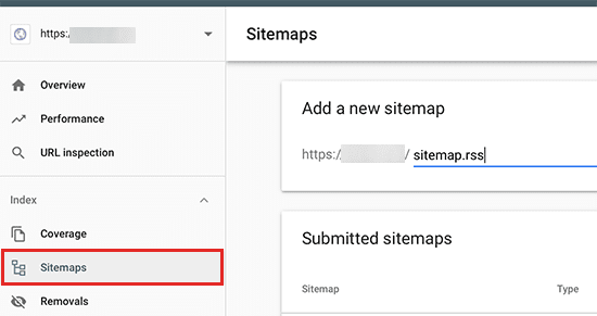 add new sitemap to rank wordpress content faster