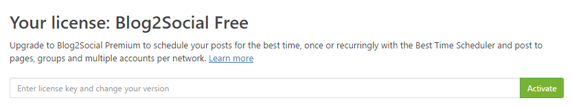blog2social lisence key
