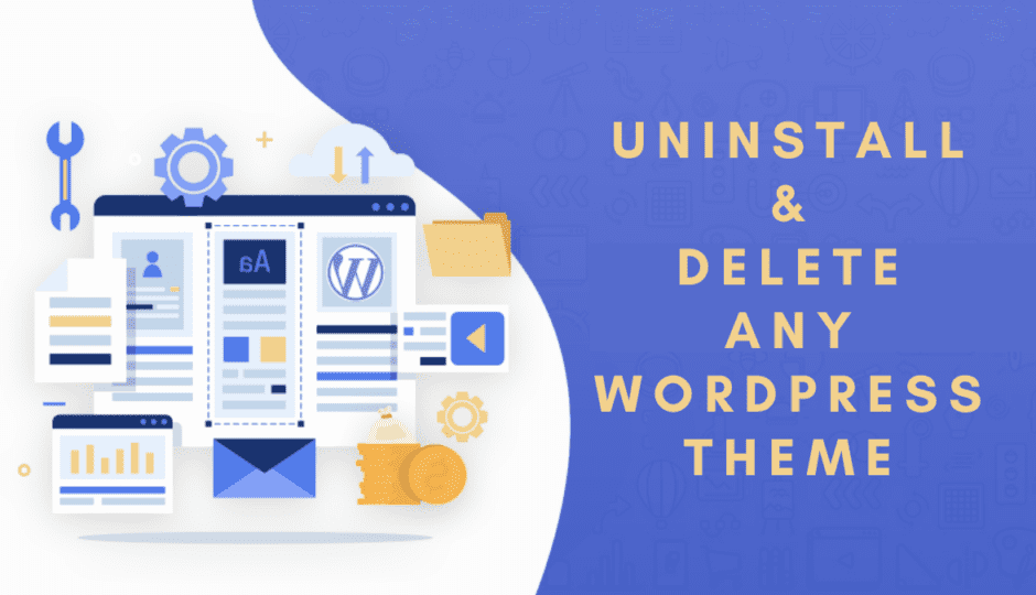 how to uninstall and delete wordpress theme