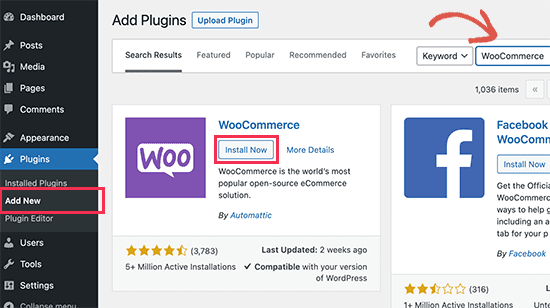 woocommerce wordpress plugin