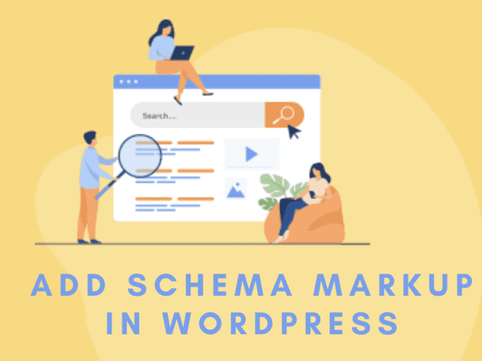 how to add schema markup in wordpress