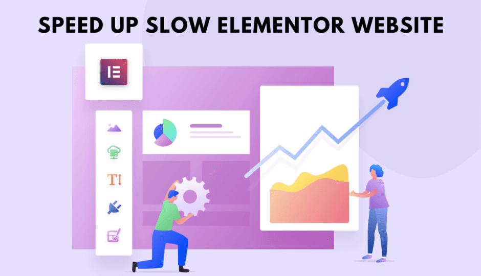 how to speed up slow elementor website