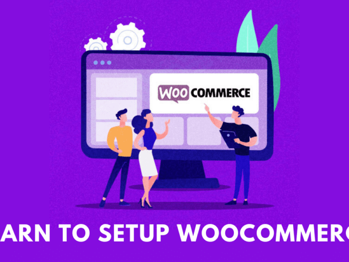 how to setup woocommerce