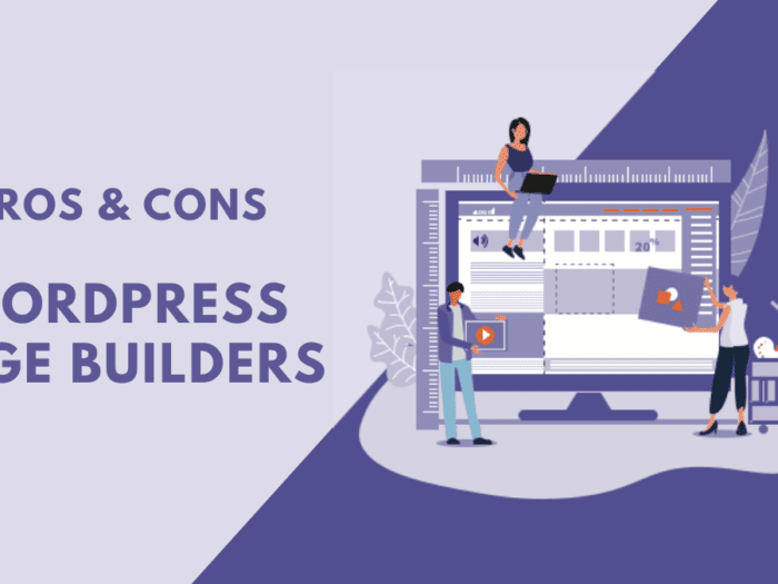 website page builders pros and cons