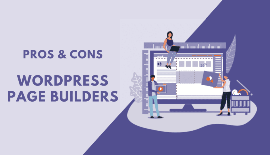 website page builders pros and cons