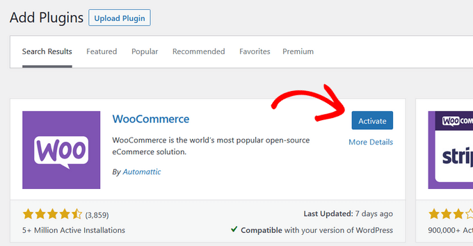 woocommerce wordpress plugin
