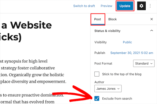 exclude ui extension in wordpress editor