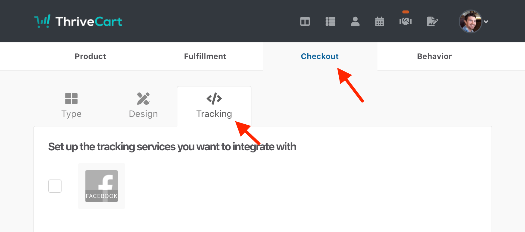 add convertbox embed code to thrivecart
