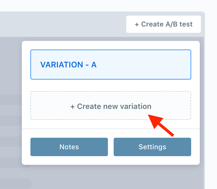 convertbox a/b split testing steps