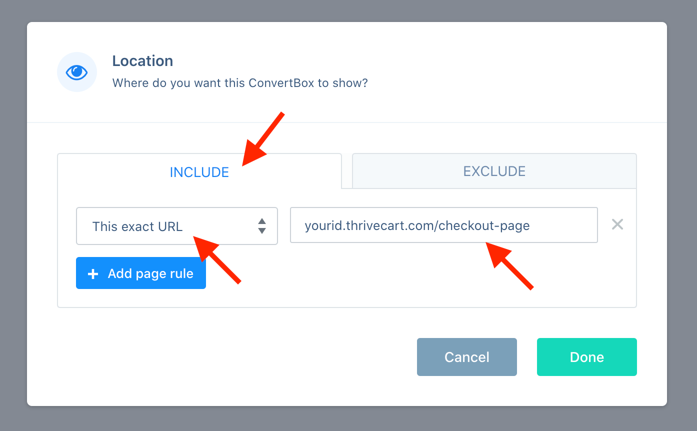 how to integrate thrivecart with convertbox