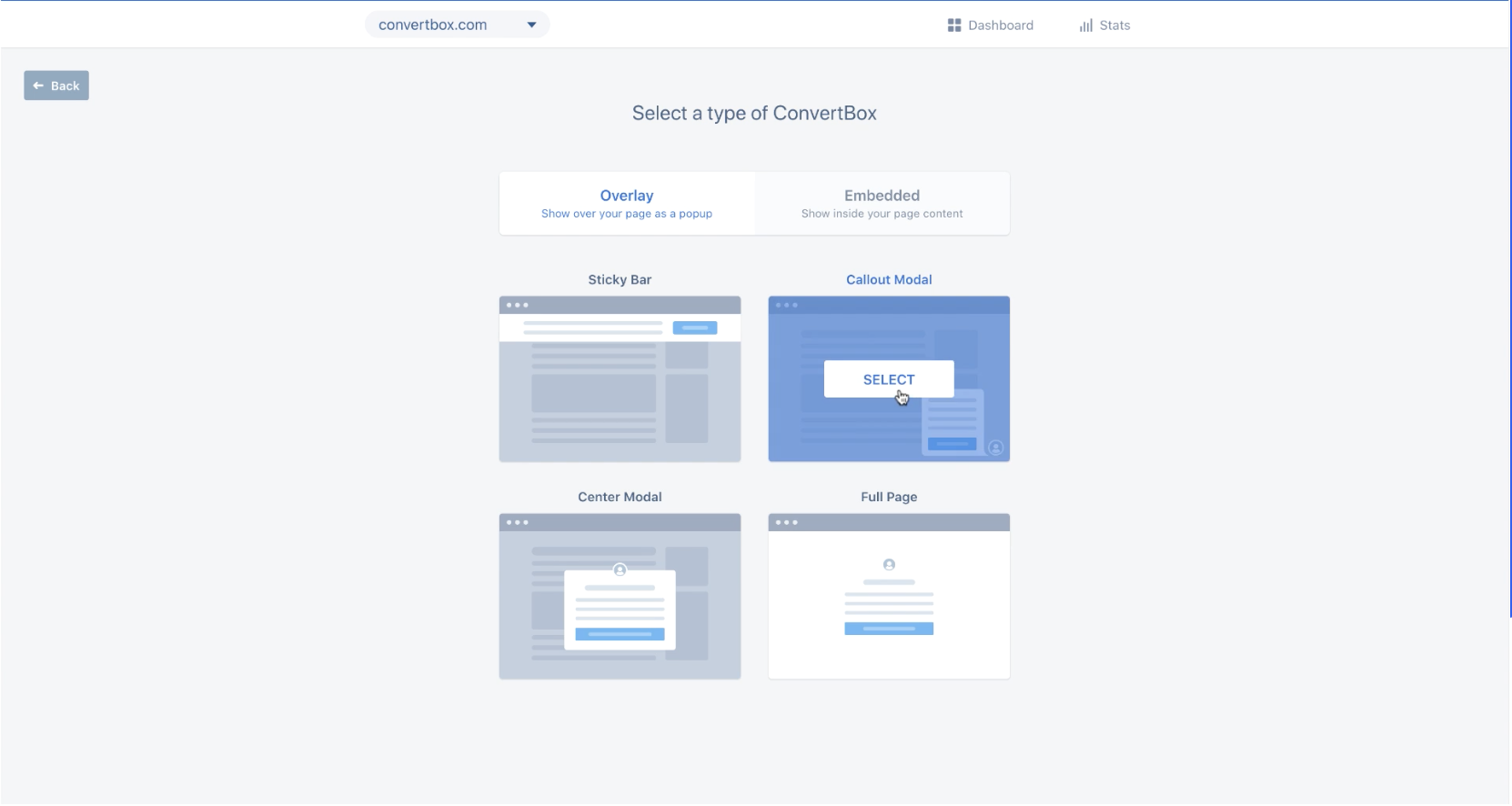 Types of convertbox