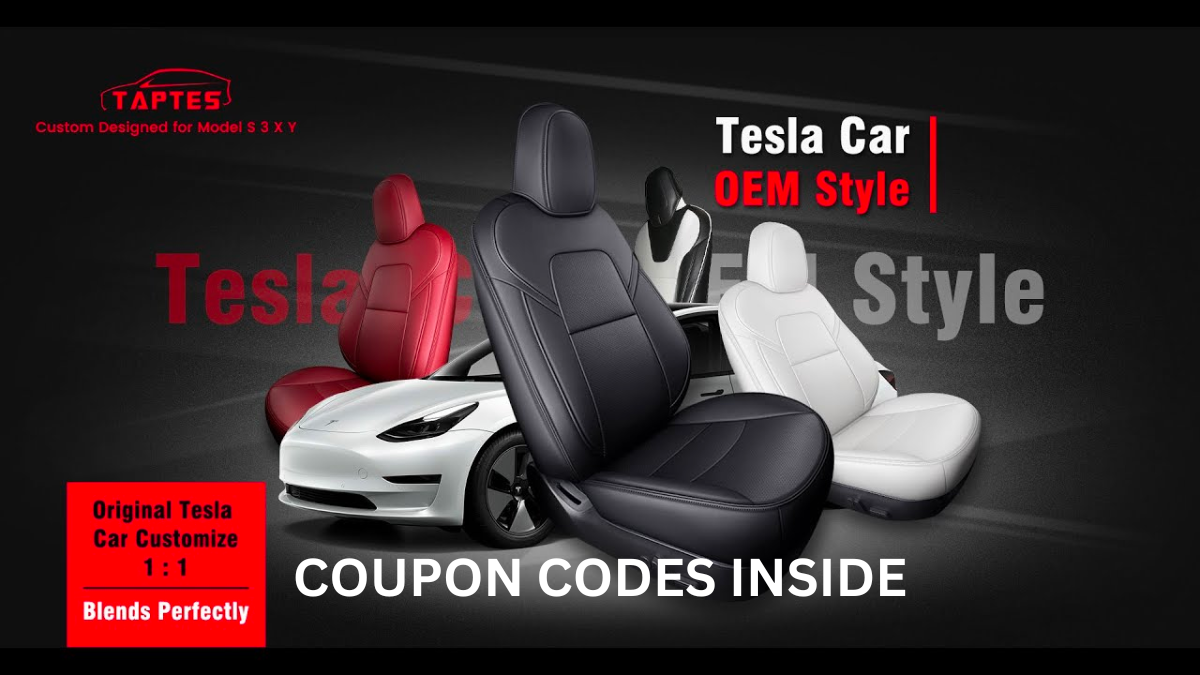 TAPTES Coupon Codes For The Best Tesla Accessories & Upgrades
